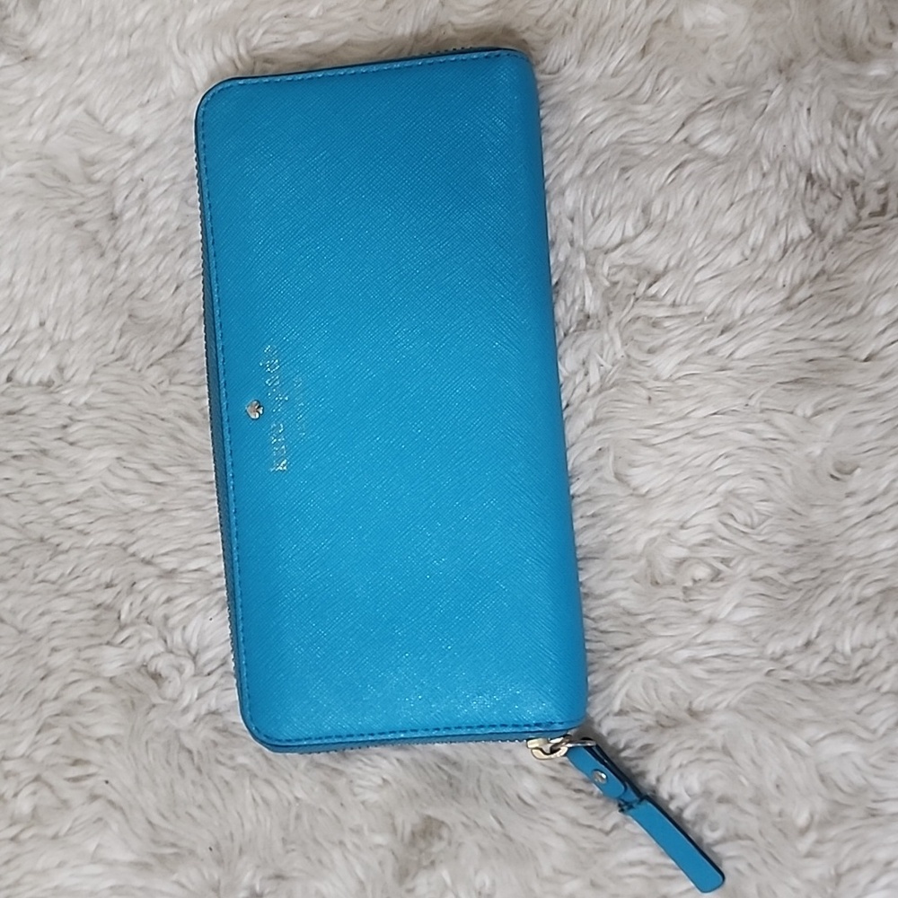 Kate Spade Blue Wallet - Picture 5 of 5